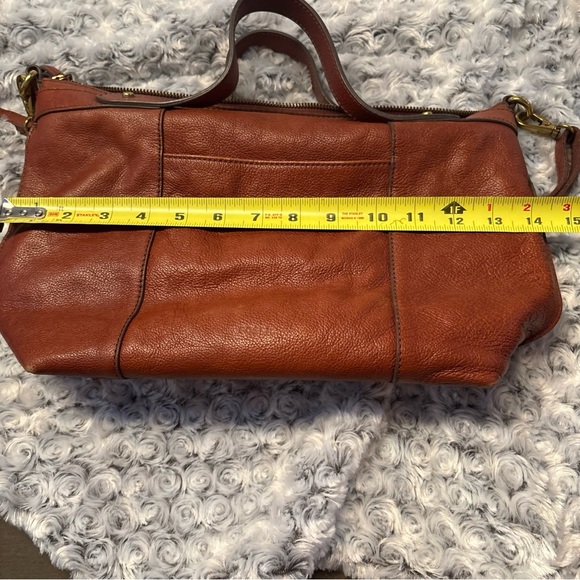 Fossil Sadie Brandy Leather Crossbody Bag - Picture 8 of 16